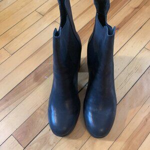 Crown Vintage High Heel Leather Boots